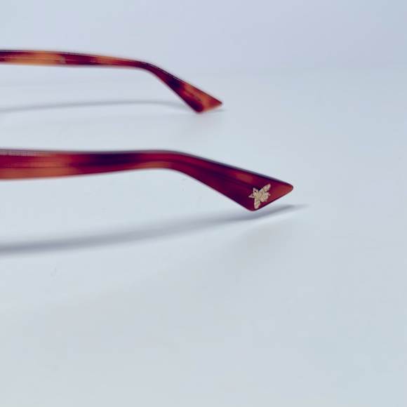 ⛔️SOLD⛔️ NWT Authentic Gucci Round Sunglasses- Black/Brown - Picture 4 of 10